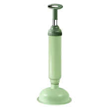 Household High Pressure Toilet Unblocker Big All-Angle Design Rubber Suction Cup Toilet Plunger Kit Blue Green