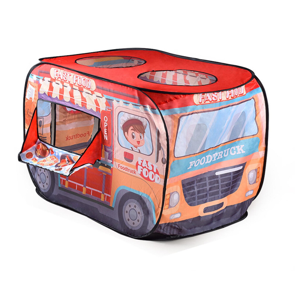 (type1) Childrens Folding Tent Play Space For Kids Imagination AssortedColor-image-OPC-PMFBX28-NEW