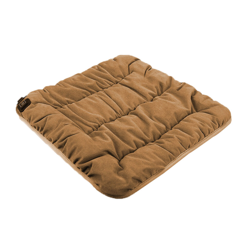 (brown, 445x45x35CM) Experience Heated Stadium Seat Cushion For Heat Distribution To Entire-image-OPC-PMFBXK6-NEW