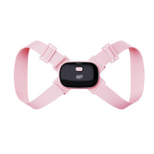 Smart Back Brace for Kids – Auto Sensing Vibration Posture Corrector Pink