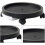 Flowerpot Tray Base With Rotating Wheels For Effortless Plant Relocation 400mm Diameter 3