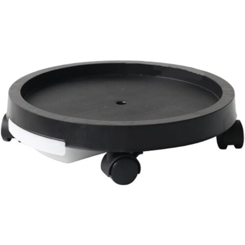 Flowerpot Tray Base With Rotating Wheels For Effortless Plant Relocation 400mm Diameter 1