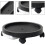 Flowerpot Tray Base With Rotating Wheels For Effortless Plant Relocation 400mm Diameter 4