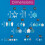 NEO Neo 110PC Christmas Blue&White Shatterproof Bauble 6