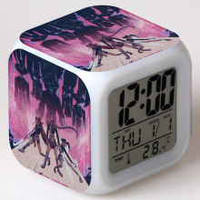 K-pop Demon Hunters Clock with LED Night Light(D)