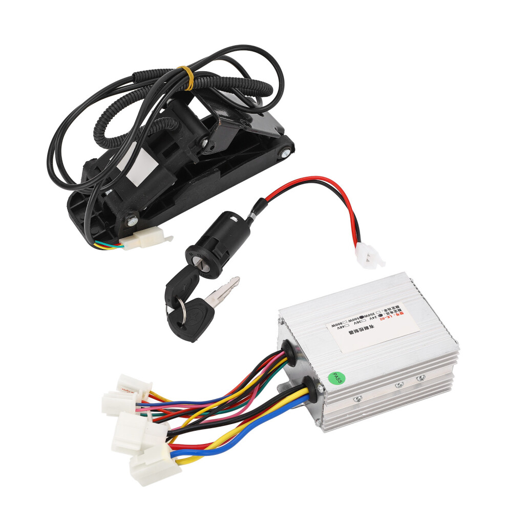 Electric Bike 24V 500W Controller With Locking Throttle Pedal Kit 4621354551152