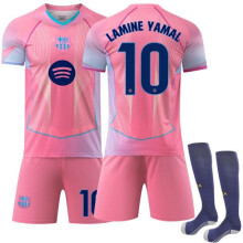 (S)Barcelona Special Edition Sportshirt Kinder Erwachsene Nr. 10 Yamal - Perfekte Größe
