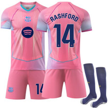 (M)Barcelona Special Edition Maglia sportiva Bambini Adulto No.14 RASHFORD M