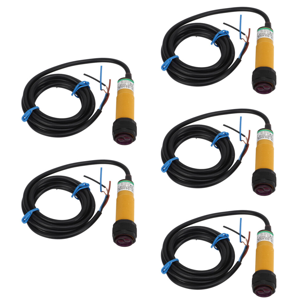 5Pcs Infrared Photoelectric Switch Sensor Obstacle Avoidance 10-36Vdc 3711354552264