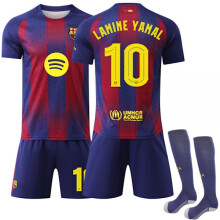 (UCL-Erwachsene M) Barcelona UEFA Champions League Version Sporttrikot Nr. 10 Yamal Erwachsene M
