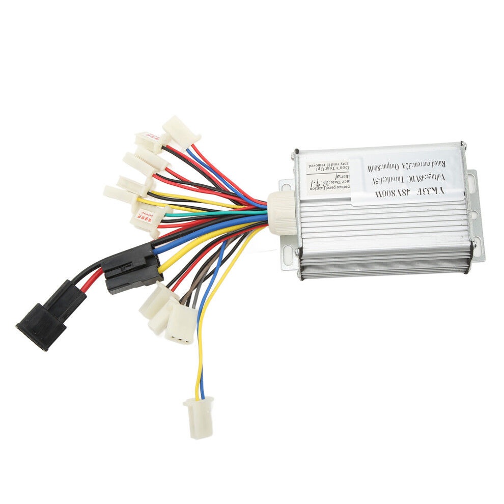 48V 800W Electric Scooter Brush Motor Controller Aluminum Alloy Steady Speed 4941354553797