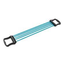 Chest Puller Fitness Rope Chest And Back Expander Bands For Gym Workouts Indoor Exercise Blue