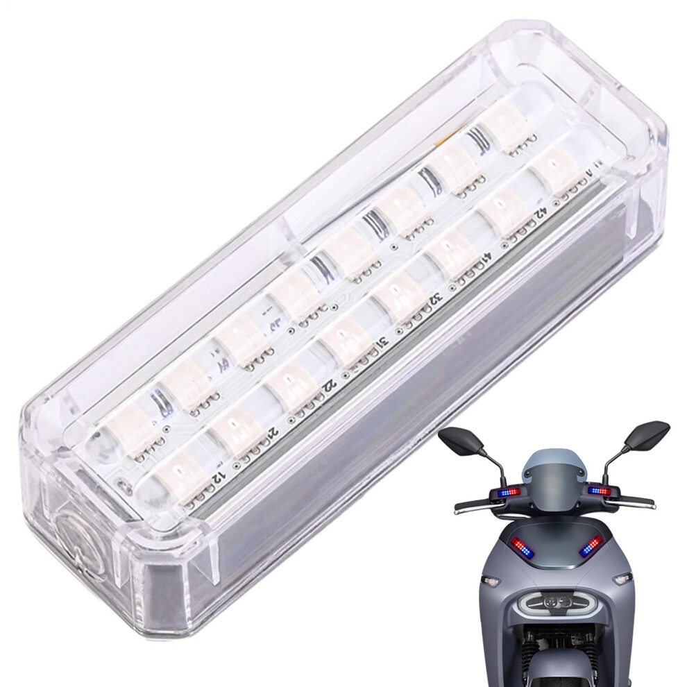 Solar Led For Car And Truck - Solar Powe Traffic Caution S, Waterproof Night Driving Led, And Light/Red/Blue 9393856594191