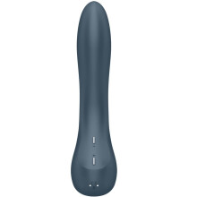 Vibrador - SATISFYER - G-Spot Wave 4 - 12 programas - Ponto G - Cinza escuro
