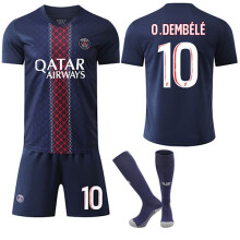 (24)Paris Saint-Germain Heimtrikot für Kinder und Erwachsene Nr. 10 O.Dembélé -JJ- 24