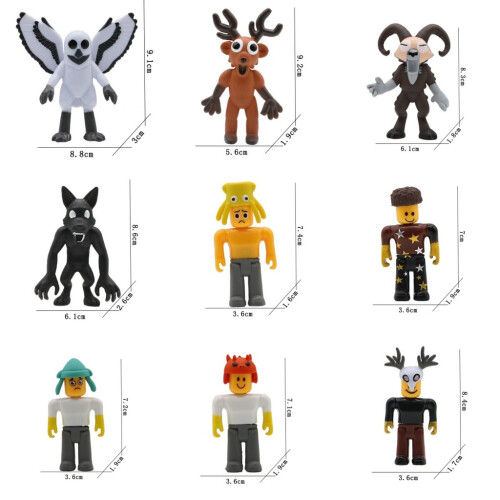 Nights In 99 The Forest Pvc Model With Plastic Material For Game Virtual Gift 2