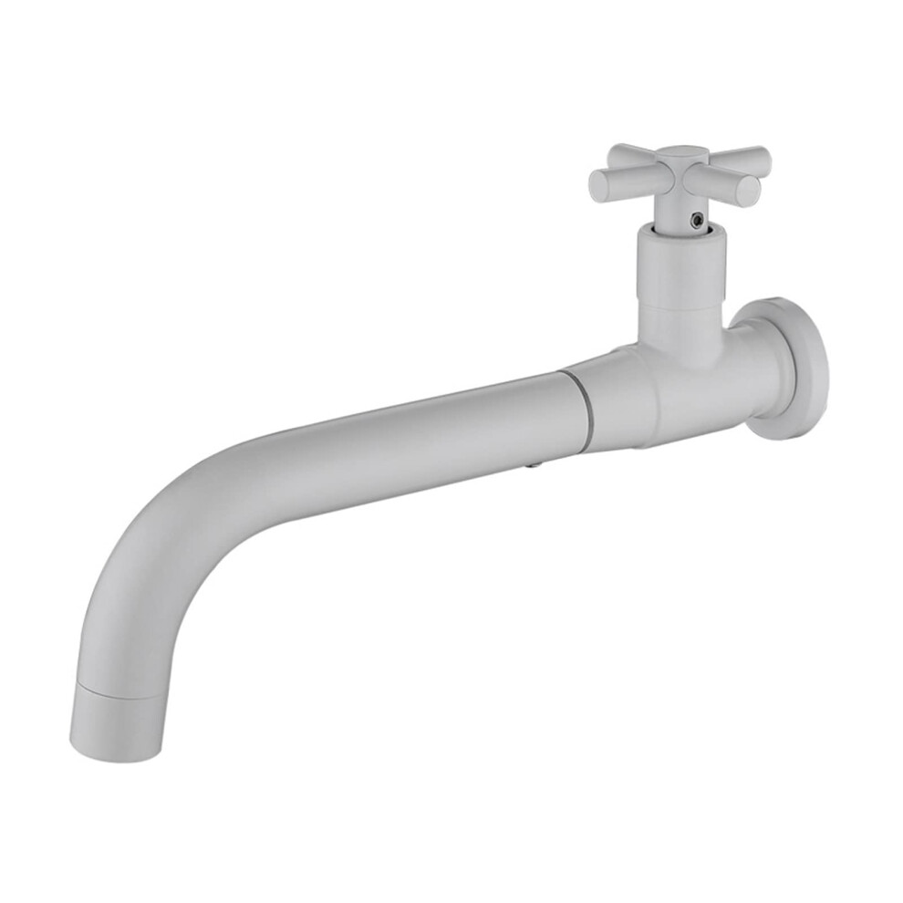 Wall Mount Basin Faucet Outdoor Garden Spout Mop Pool Tap Single Cold Water Bathroom Kitchen Sink Faucets 9084446590524