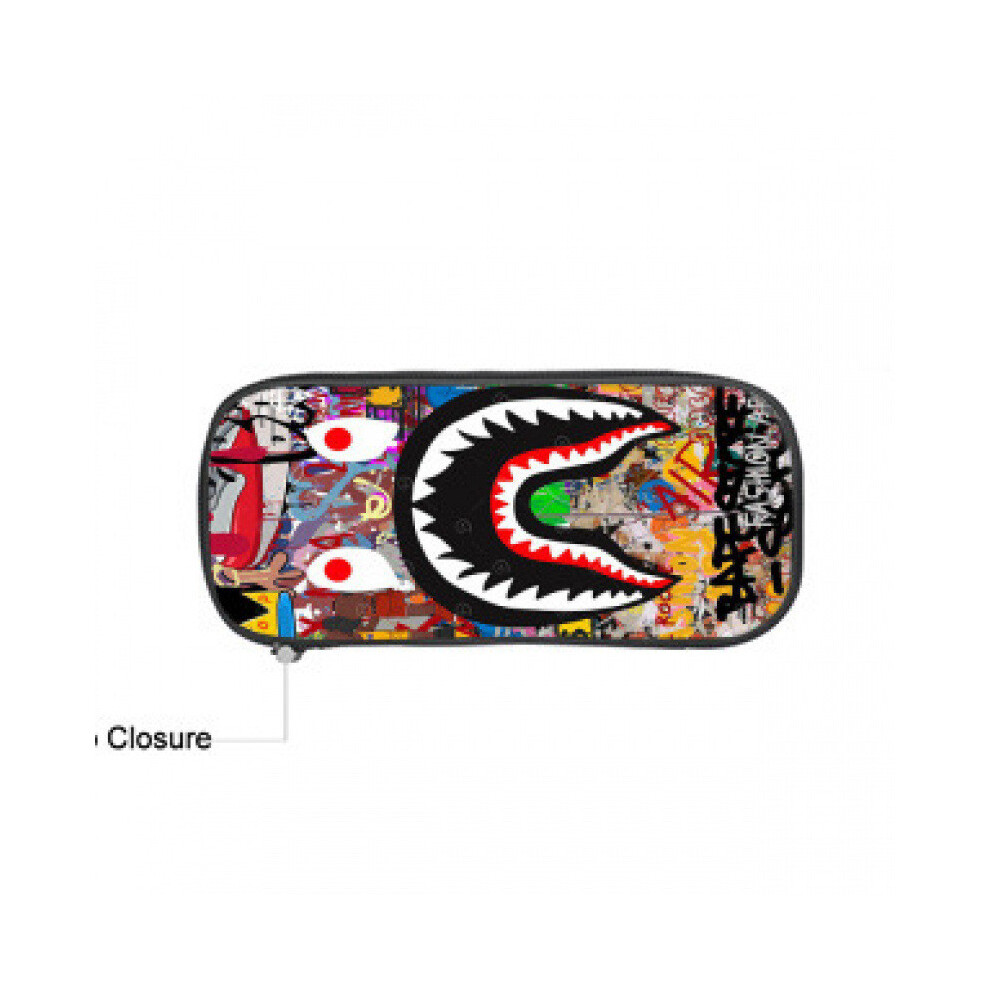 (11) Printed Sprayground Student Single Layer Lightweight Stationery Storage Bag-image-OPC-PMFCR2W-NEW