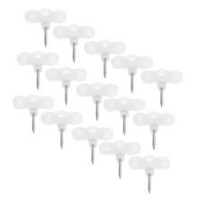 Tent Pegs Wide Ground Anchors Portable Camping Application 15-Piece Set