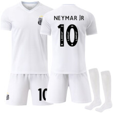 (26) Santos FC Heimtrikot für Kinder und Erwachsene mit Stutzen Nr. 10 Neymar 26