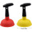 Home Essential Drain Unblocker Handheld Pipe Cleaner For All Pipe Types User Friendly Solid Yellow Plastic 4