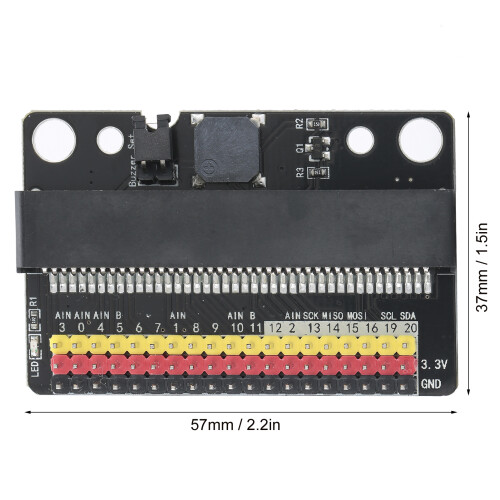 Expansionskort för Micro Bit GPIO-adapter för IOBIT Kids Programming Education Supplies 1