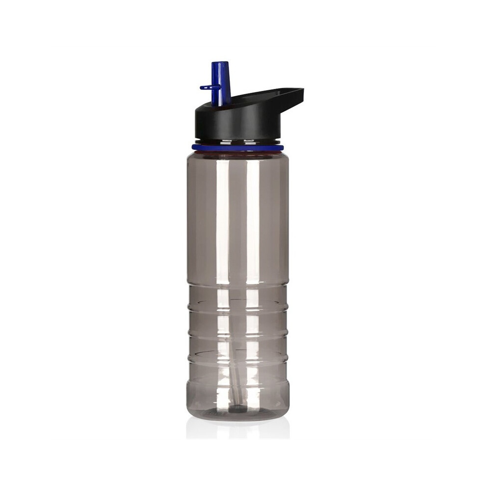 Blue (Blue) Sports 800Ml Straw Water Bottle Leakproof Bpa Free Large Outdoor Bicycle Fitness