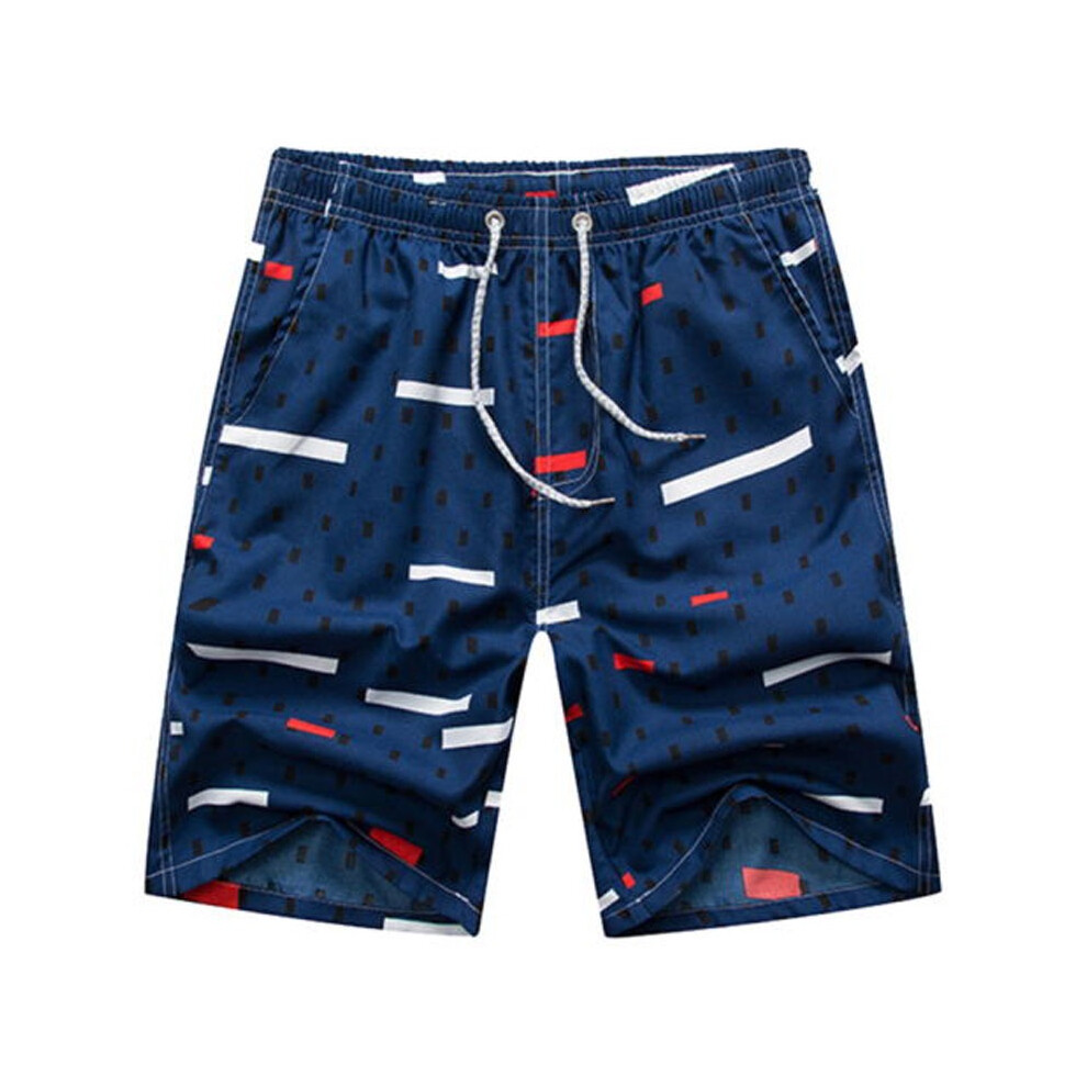 (Dark Blue, Tag4XL=US 2XL) Multicolor Boardshorts Men Surf Beachwear Shorts Swim Trunks Pants Sports-image-OPC-PMFDF8K-NEW