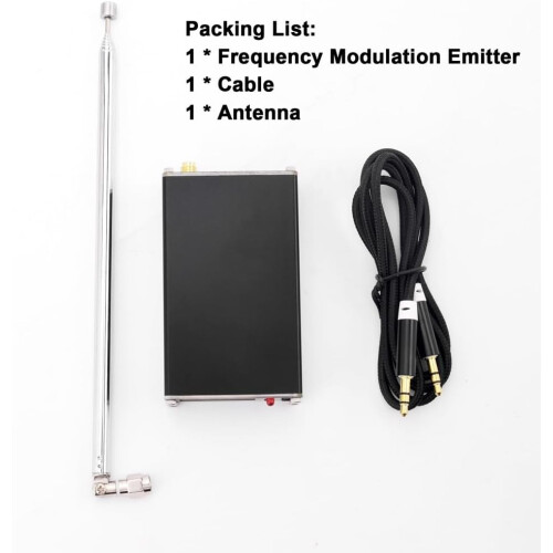 0.5W Frequency Modulation Emitter 76-108MHz FM Transmitter 500mW Stereo Audio Transmitting Device 2