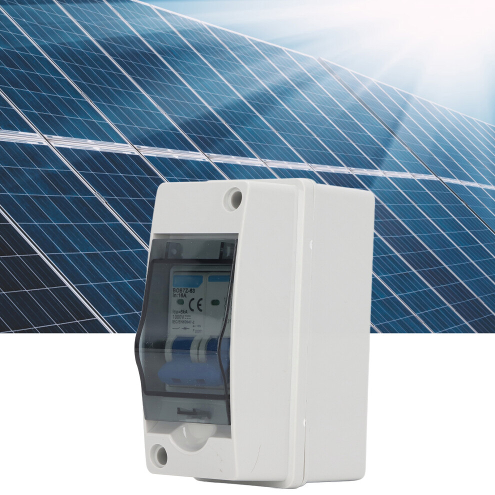 Dc Disconnect Switch 16A 1000V Ip65 Waterproof Box For Solar Panel System 3601354593674