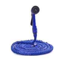 Watering Hose Flexible Expandable 25-200 Ft Blue Green Color With Reel 150 Ft Watering Connector Compatible