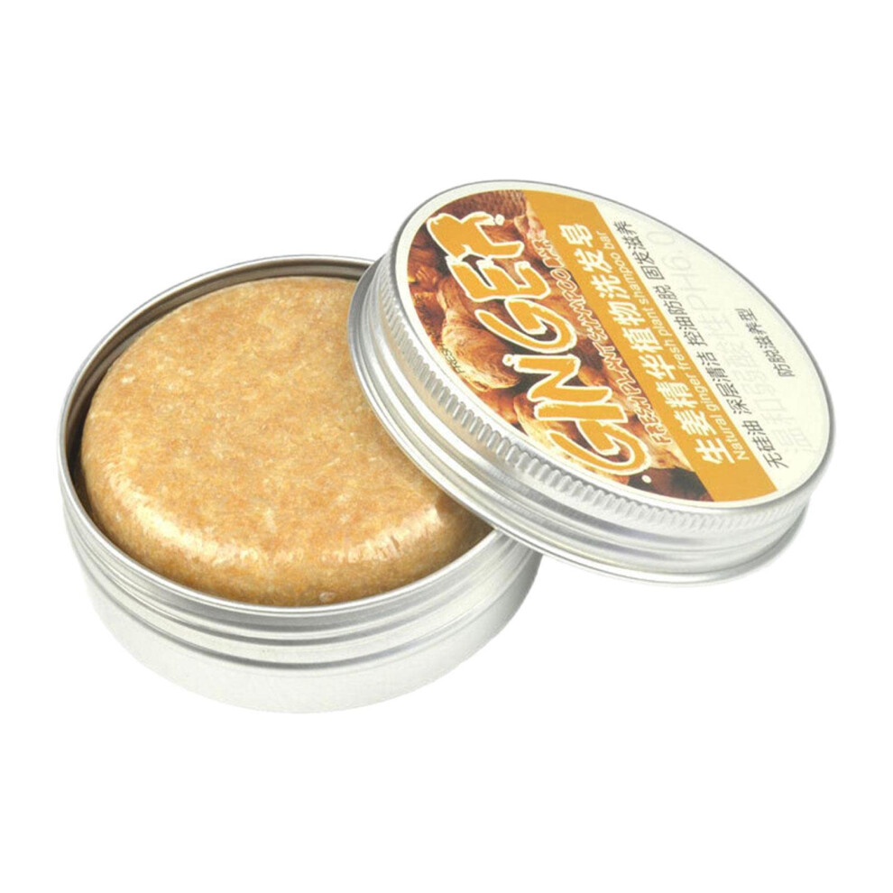 Ginger Shampoo Bar 1 Pc, Darkening And Regrowth, Ginger Essence, Natural Handmade, Scalp Moisturizing, Dandruff Control