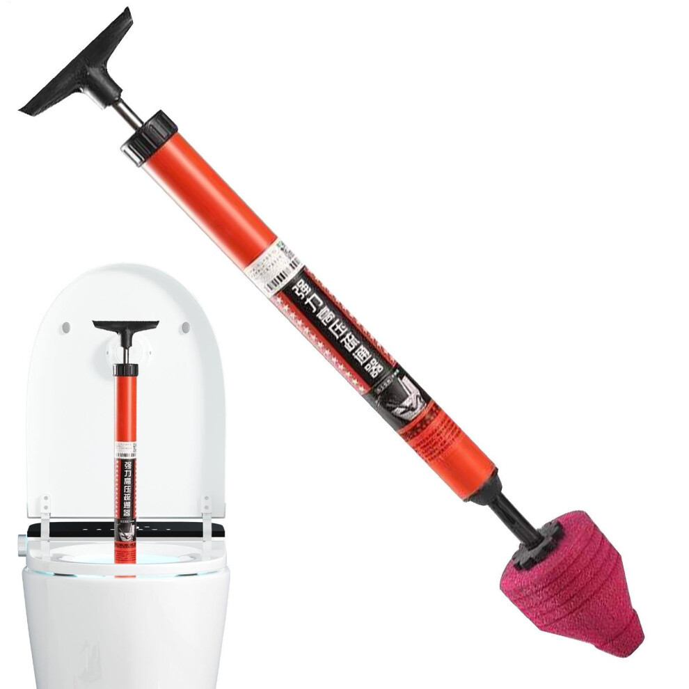 Air Pressure Toilet Plunger Ergonomic Handle High-Pressure Plumbing Tool Flexible Air Drain Clog Remover 9016109618221
