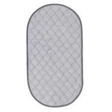 Bamboo Fiber Waterproof Changing Pad 66cm X 35.5cm Type 1 Grey Crib Mattress Protector Washable Reusable Changing Table Cover