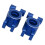 Aluminium RC-Hinterachsträger 1/8 4WD Blau 12