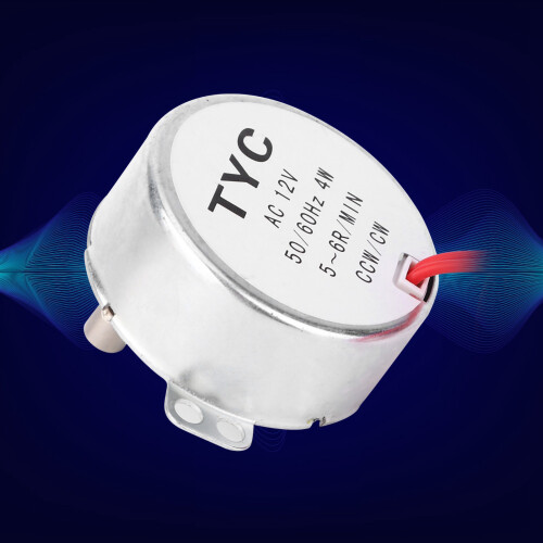 TYC30 Synchronmotor AC 12 V 4 W 5-6 U/min CCW/CW 1