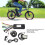 Electric Bike Lithium Battery Controller Kit 30A Sine Wave DC24/36/48V 4