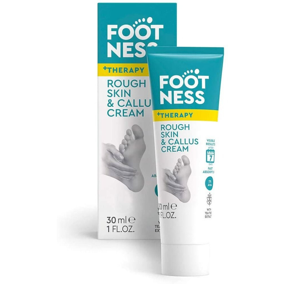 Cream Footness Rough Skin Calus | Dry Cracked Foot & Effectively Reduces Calluses - 30G