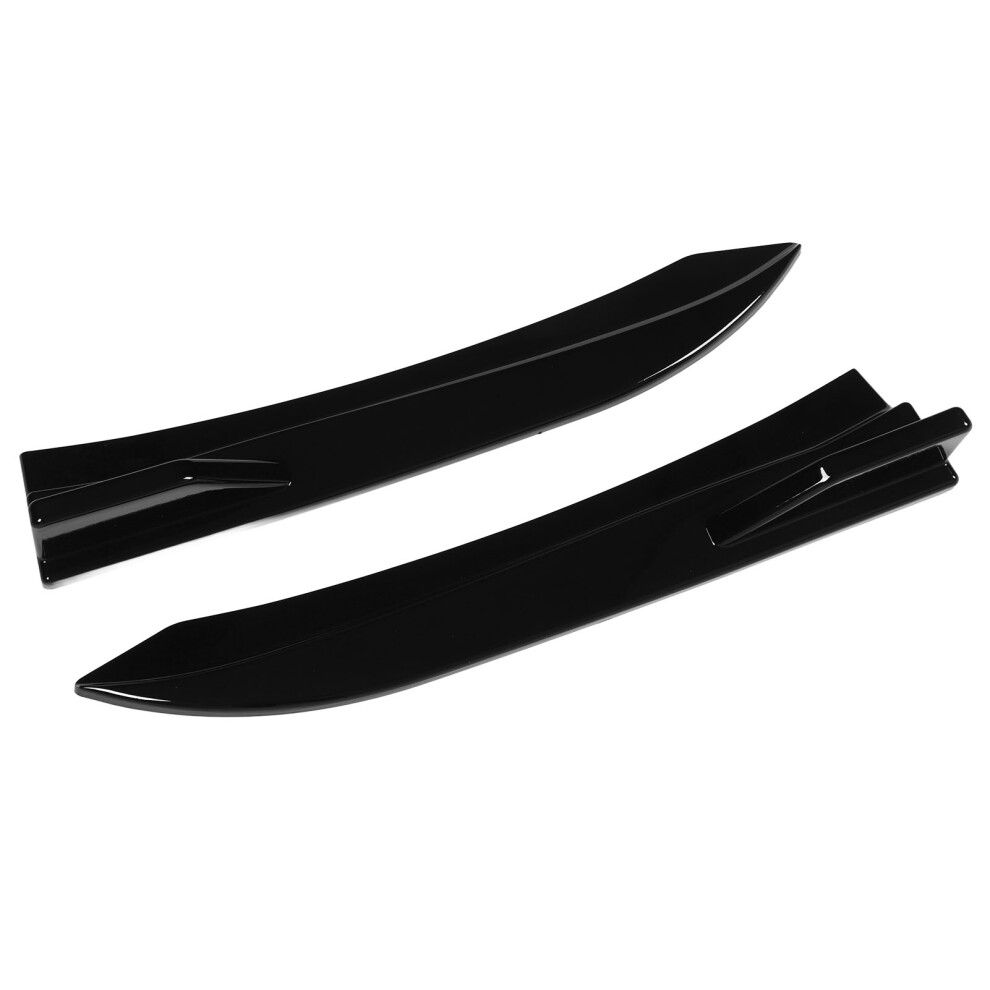 Durable Rear Skirt Lip Splitter For 4 Series F36 2013Â2018 Black 4651354605784