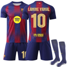 (28 (150-160 cm))2526 Barcelona Heimtrikot Lamin Yamal Nr. 10 Sporttrikot 28 (150-160 cm)