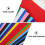 30 Bögen Wellpapier Handgemachtes Farbpapier Gemischter Stil 7