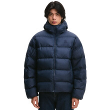 (M, Navy) Adidas Originals Mens Hooded Puffer Jacket