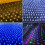 (Red,US-1.5x1.5m-96LEDs)Net Mesh Kerstfee Stringlights Kerstfeest Buiten 3m2m 200LED US EU 7