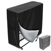 Folding Chair Storage Cover 33x13x42 Cm Waterproof And Dustproof With Zipper For Rollaway Bed Folding Bed Cover