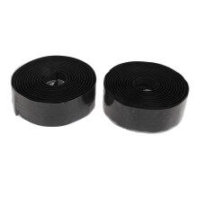 PU Leather Honeycomb Bike Handlebar Tape for Road Bikes Black