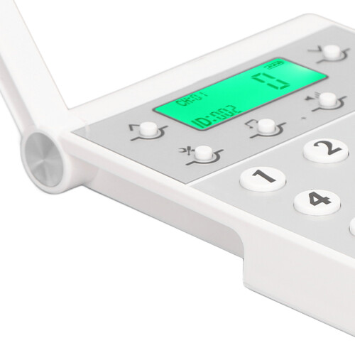 Wireless Intercom System with 1000m Range Clear Calls White Finish 2