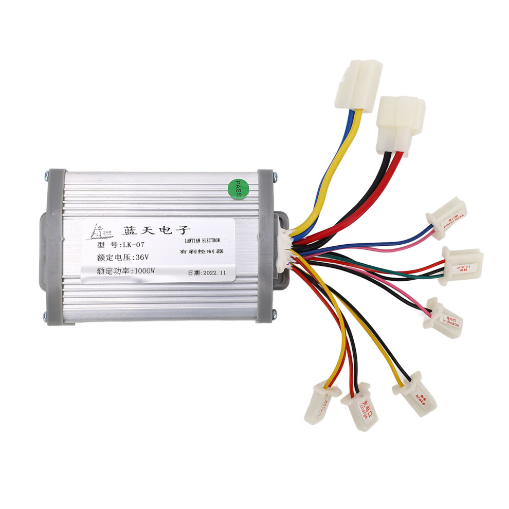 36V 1000W Brush Motor Throttle Kit For Electric Bike Refit 9401354617165