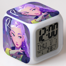 K-pop Demon Hunters Clock with LED Night Light(I)