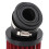 45-Bogen-Luftfilter 28-48mm GPZ/KZ Schwarz Rot 6