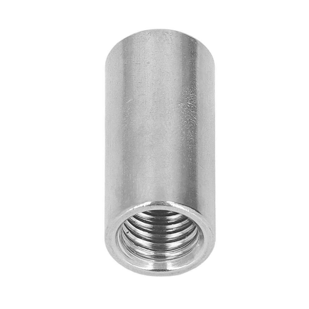 Rust-Resistant M12x1.75 Coupling Nuts Stainless Steel 10Pcs L35mm 4991354620456